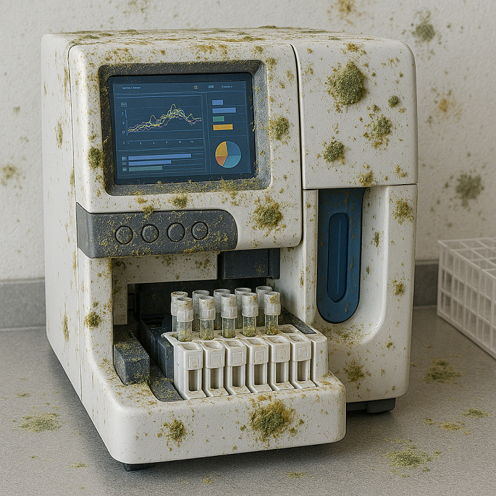 Medical instrument contamination